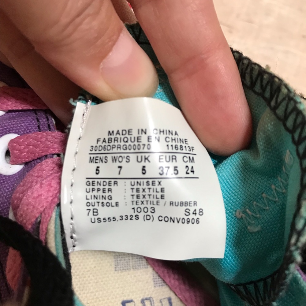 Converse Double Layer & Tongue Low Top Sneakers - Picture 12 of 15
